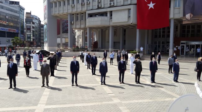 Zonguldak'ta 19 Mayıs Bayramı törenle kutlandı