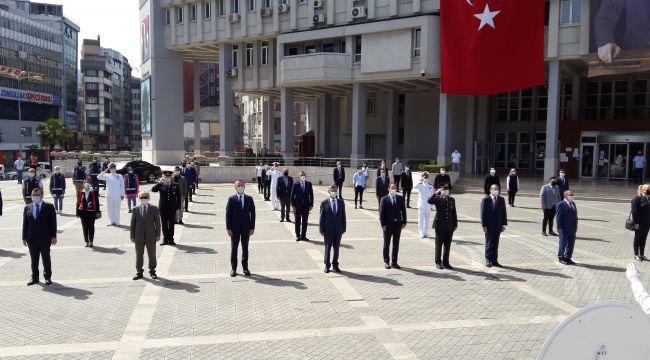  Zonguldak'ta 19 Mayıs Bayramı törenle kutlandı