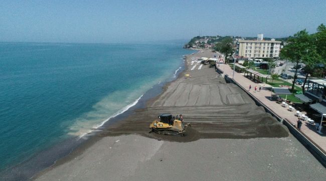 - Karadeniz sahilleri sezona hazırlanıyor