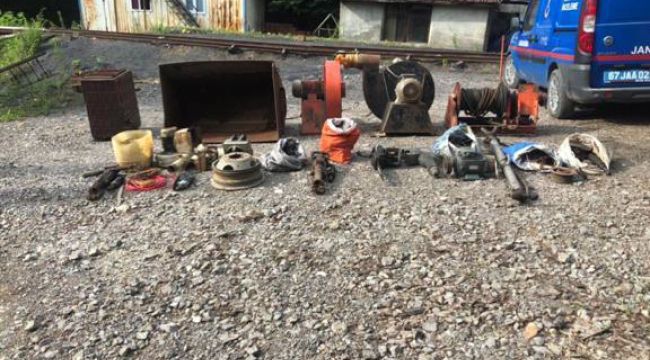 Maden ocağı hırsızları suç makinesi çıktı