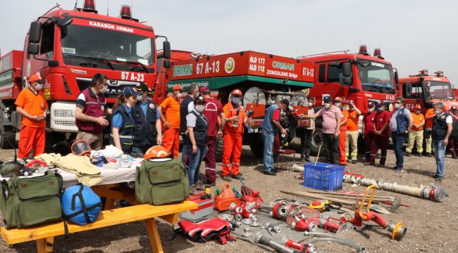 - Orman Bölge Müdürlüğü yangınlara hazır