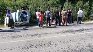 - Karabük'te trafik kazası: 4'ü çocuk 7 yaralı