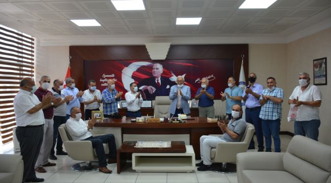 MUHTARLAR, POSBIYIK’IN DOĞUM GÜNÜNÜ KUTLADI