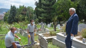 - Posbıyık: “57 mezarlığı temizleyip bakımlarını yapıyoruz”
