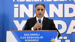  AK Parti Kdz. Ereğli ilçe başkanlığına Bozkurt seçildi