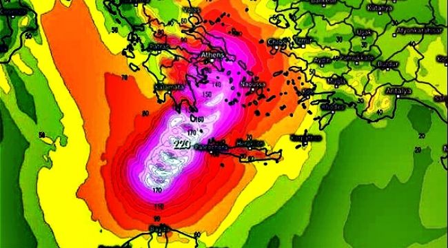 Bazı modeller, fırtınanın rotasında Türkiye'yi işaret ediyor