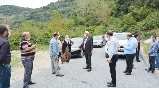 “GÖKTEPE – HAMZAFAKILI BAĞLANTI YOLU HAYIRLI OLSUN”