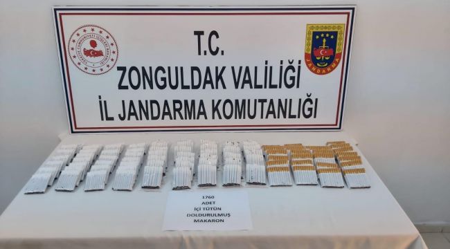  Jandarmadan makaron operasyonu: 1gözaltı