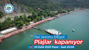  Kdz Ereğli Belediyesi plaj sezonunu kapatıyor