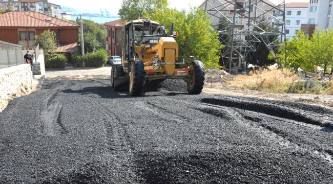 KDZ. EREĞLİ’DE ASFALT ÇALIŞMALARI BAŞLADI