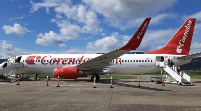 Zonguldak Havalimanı sezonun son uçağını uğurladı