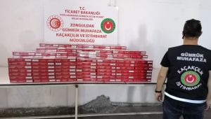 - Zonguldak'ta 3 bin 40 paket kaçak sigara yakalandı