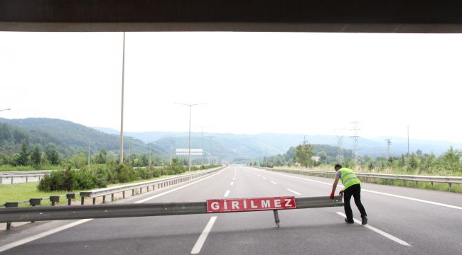 - Bolu Dağı Tem Otoyolu trafiğe kapandı...