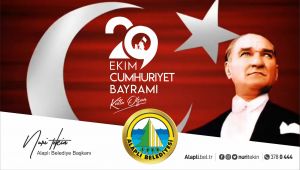CUMHURİYET BAYRAMIMIZ KUTLU OLSUN...