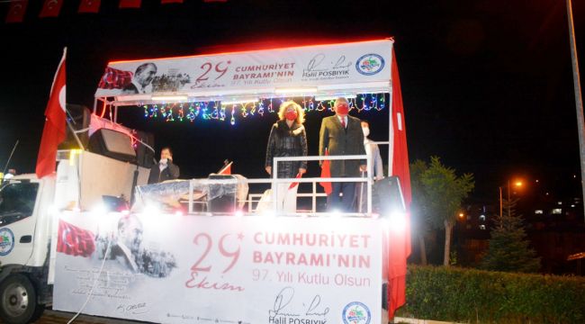 EREĞLİ CUMHURİYET BAYRAMINDA TEK SES TEK YÜREK