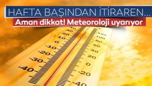 Ortalamaların 10 derece üzerinde…