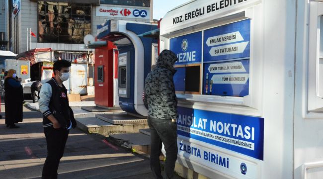 BELEDİYE, ÇARŞI MERKEZİNE ÖDEME NOKTASI AÇTI