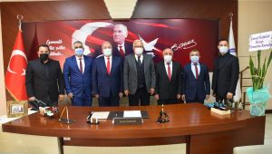 - Esnaf Kefalet yönetiminden başkan Posbıyık’a ziyaret