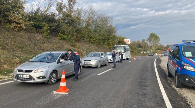 - Jandarmadan korona virüs denetimi