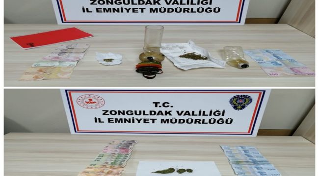 Kdz.Ereğli de uyuşturucu operasyonu: 2 tutuklu
