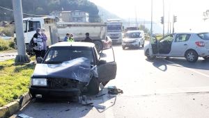 - Parçalanan otomobilden yara almadan kurtuldu