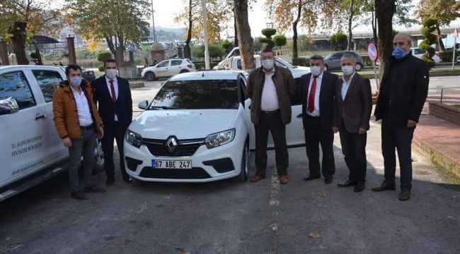 SAĞLIKÇILARA BELEDİYEDEN ARAÇ DESTEĞİ...