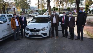 SAĞLIKÇILARA BELEDİYEDEN ARAÇ DESTEĞİ...