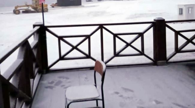 - Türkiye'nin 53. kayak merkezi beyaza büründü