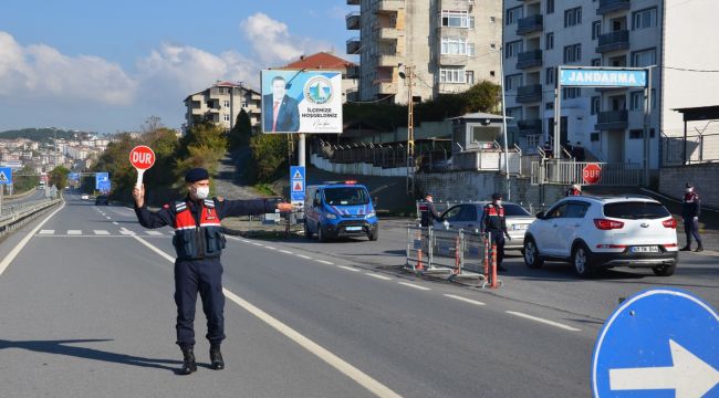 - Uygulama hayata geçti, HES kodu olmayan sürücüler Zonguldak'a giremedi
