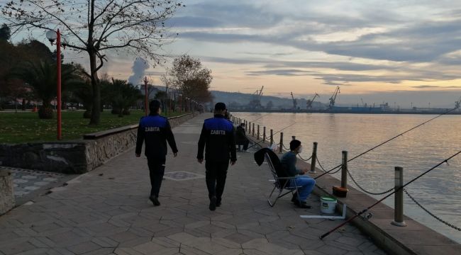 AMATÖR BALIKÇILARA 3 METRE MESAFE DENETİMİ