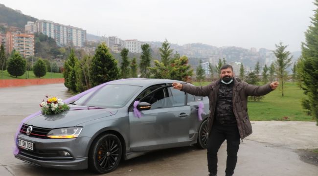 - Aracını gelin arabası gibi süsledi, davaya