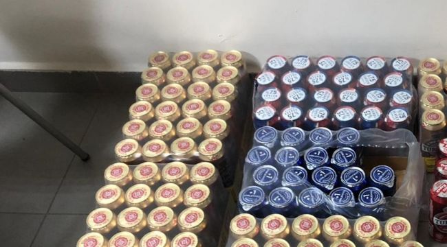 - Araçla alkol satışı yaptı, kıskıvrak yakalandı