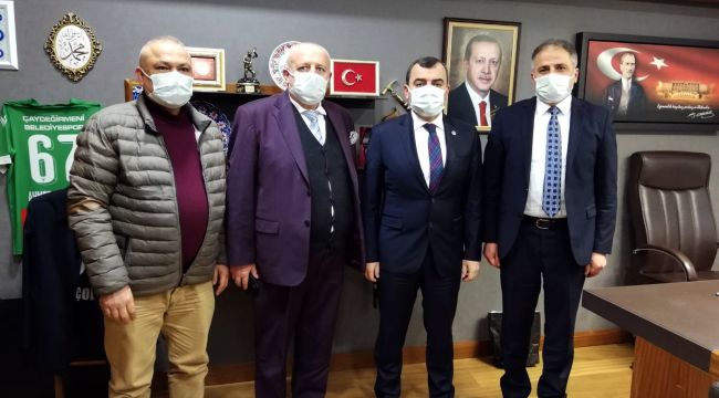 BOZKURT, MİLLETVEKİLLERİ VE ODABAŞ İLE GÖRÜŞTÜ