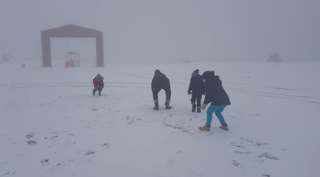- Karabük’te kar yağışını gören Keltepe Kayak merkezine koştu