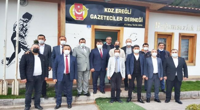 GMİS üst düzey yöneticilerinden EGD yönetimine ziyaret