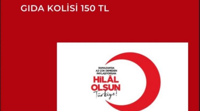 Kızılay'dan Ramazan ayı için çağrı