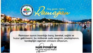 “Sağlık ve huzur dolu ramazan diliyorum”