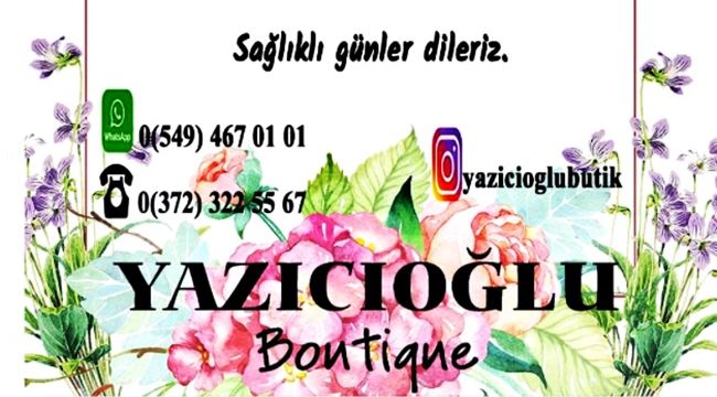  YAZICIOĞLU ONLİNE HİZMET VERMEYE BAŞLADI