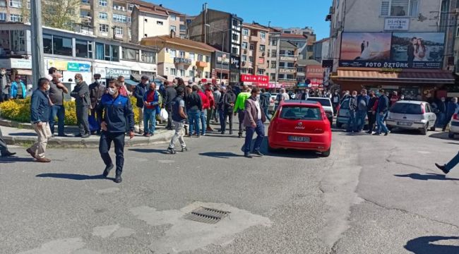 - Polis şahsı durdurmak için havaya ateş açtı