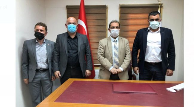 Türk Metal Sendikası yönetiminden EGD'ye ziyaret