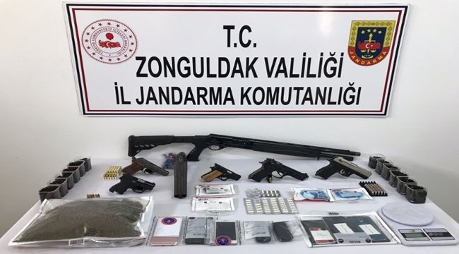 Zonguldak'ta uyuşturucu operasyonu: 6 gözaltı