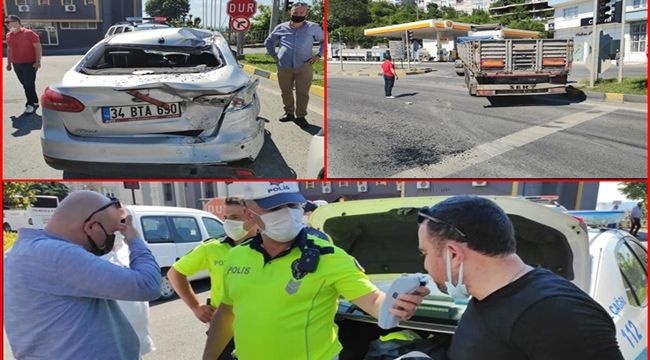 Alaplı'da trafik kazası