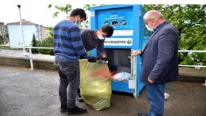 Altı günde 600 kilo giysi toplandı