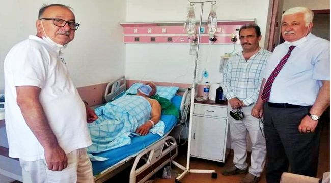 Necati Günay, büyük tehlike atlatmış!