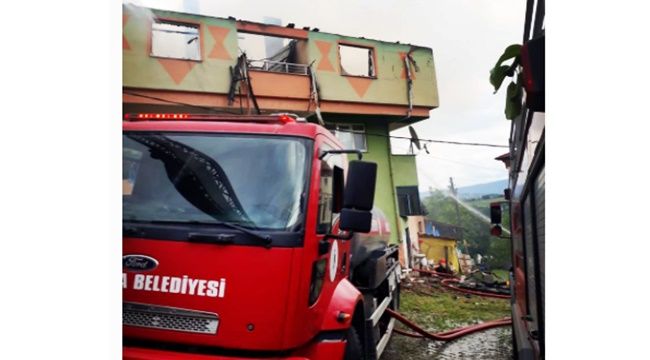 Yangın kullanılamaz hale getirdi