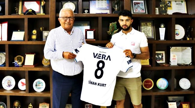 ADANA DEMİRSPORLU SİNAN KURT'TAN BAŞKAN POSBIYIK'A ZİYARET