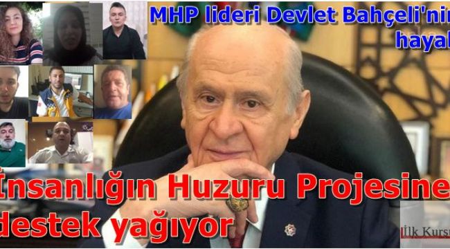 DEVLET BAHÇELİ'NİN HAYALİM DEDİĞİ PROJEYE YENİCE'DEN DESTEK