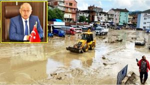 Kaymakam Çorumluoğlu'ndan sel açıklaması