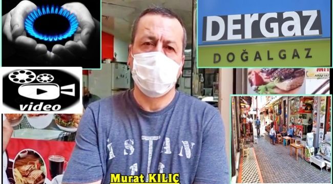 ESNAF KAYMAKAMA SESLENDİ (Video)