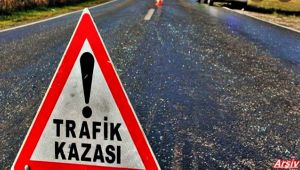 Trafik kazası: 2 yaralı